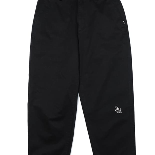 페치선데이 FC LOGO CHINO PANTS 블랙 XL 팝니다