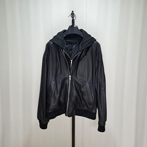 (택포) 스페로네 램스킨 오버핏 마원 자켓 XXL B968