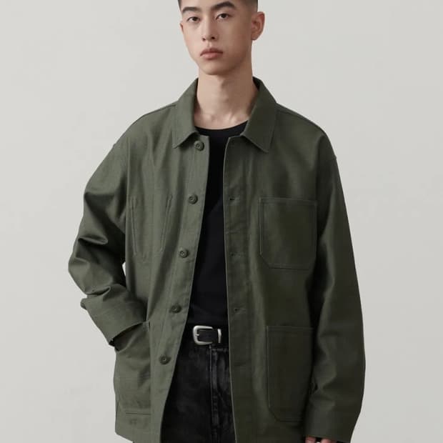 무신사스탠다드 백사틴 초어자켓 2XL