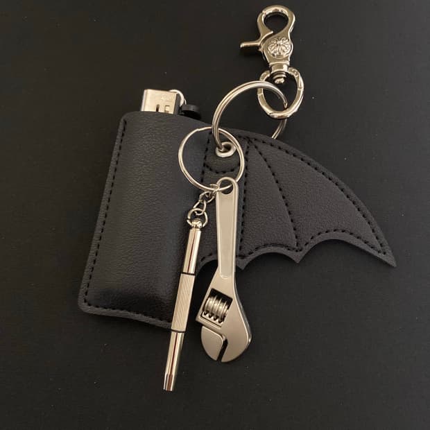 라이터 케이스 키링 