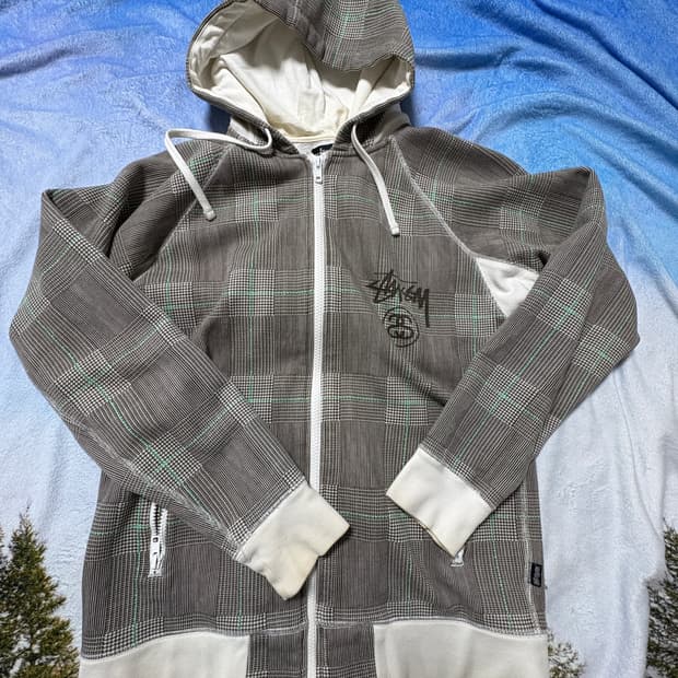 스투시 후드집업