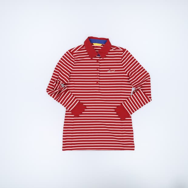 90 루이까스텔 여성 스트라이프 긴팔티 0324H1