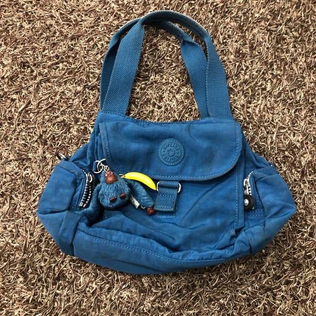 키플링 블루 토트백 숄더백