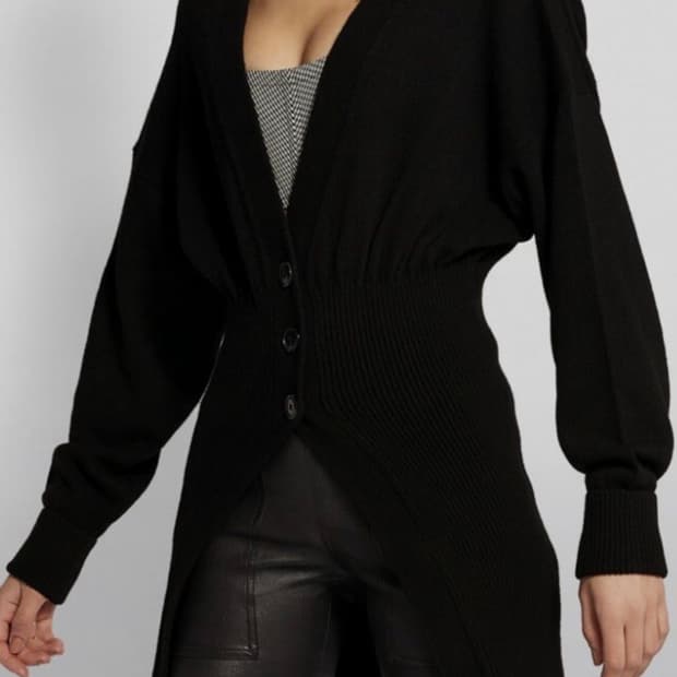 알렉산더왕 블랙 가디건