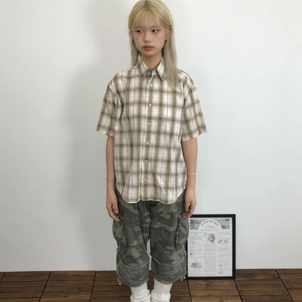 Michiko London Jeans Check Shirt