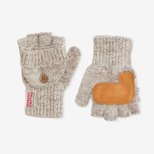 뉴베리니팅 사슴가죽 글로밋 장갑