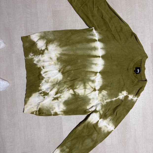 스투시 타이다이 니트