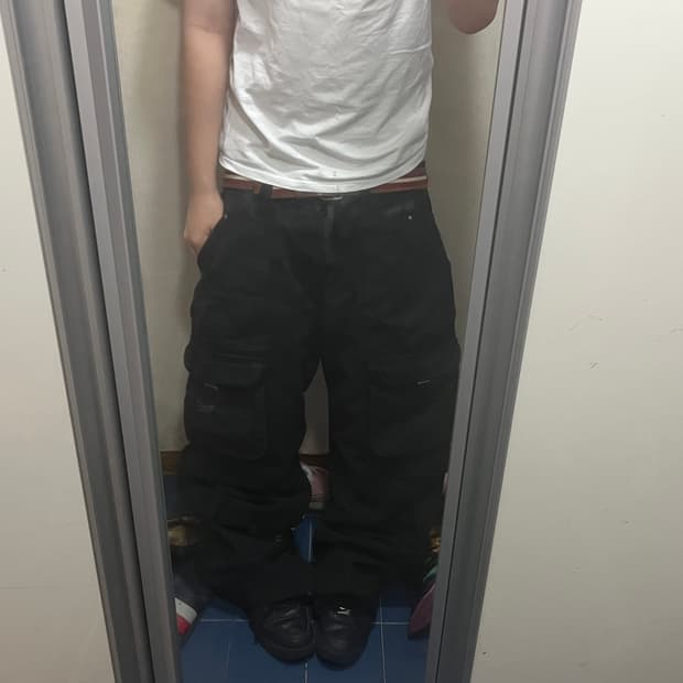 로카웨어 카고 힙합팬츠