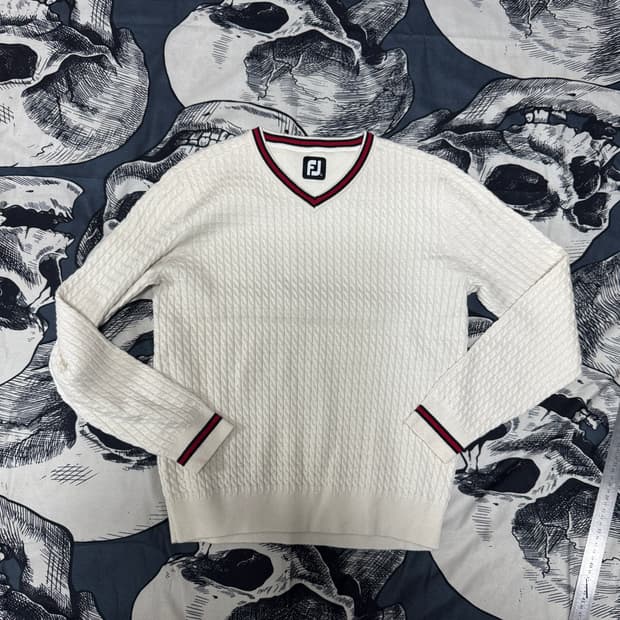 풋조이 골프 니트 M사이즈