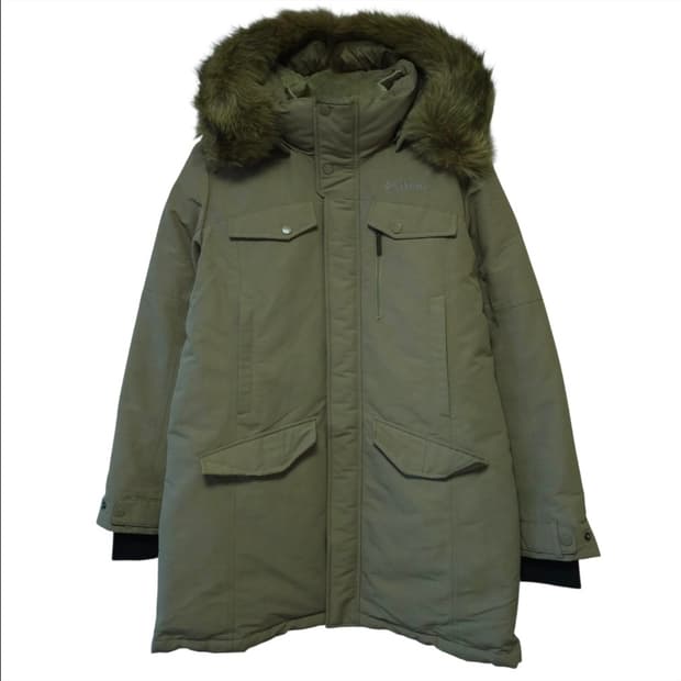 컬럼비아 구스다운패딩잠바 100-105 거위털 파카