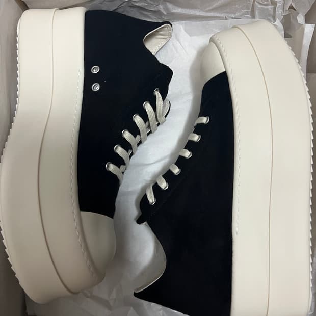 릭오웬스 다크쉐도우 메가 범퍼 새상품(42.5)