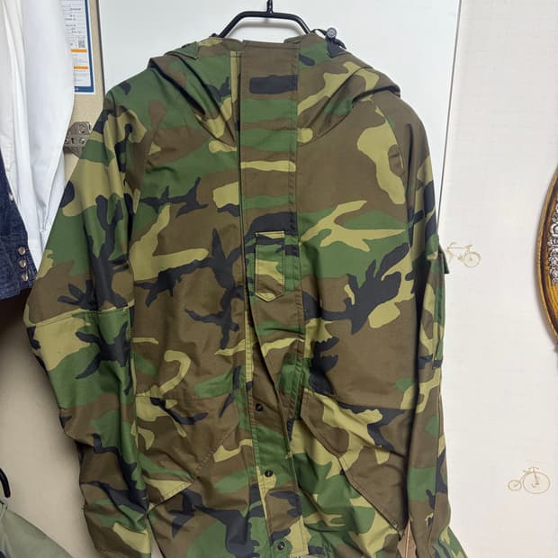 미군 고어텍스 ECWCS 자켓 1세대 우드랜드 스몰-레귤러