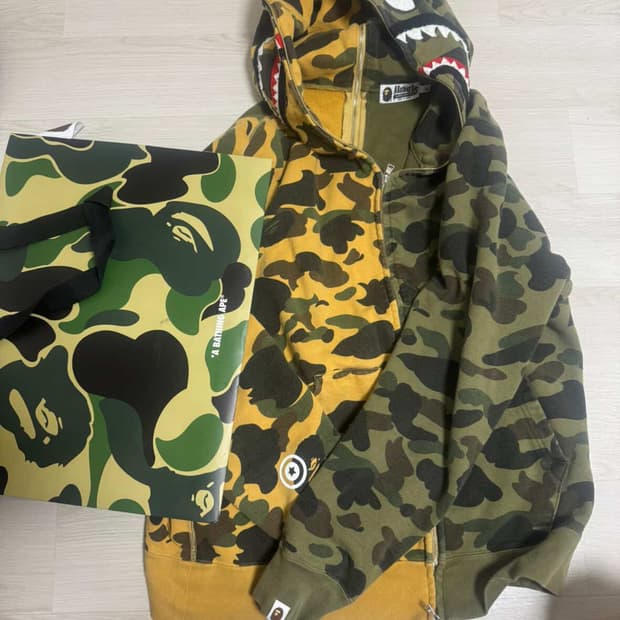 베이프 퍼스트 카모 풀 후집 팔아요