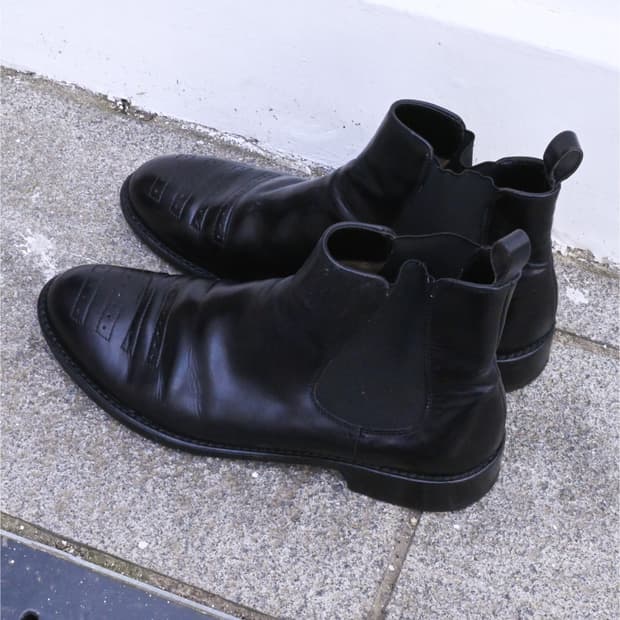 Jil Sander by Raf Simons Leather boot