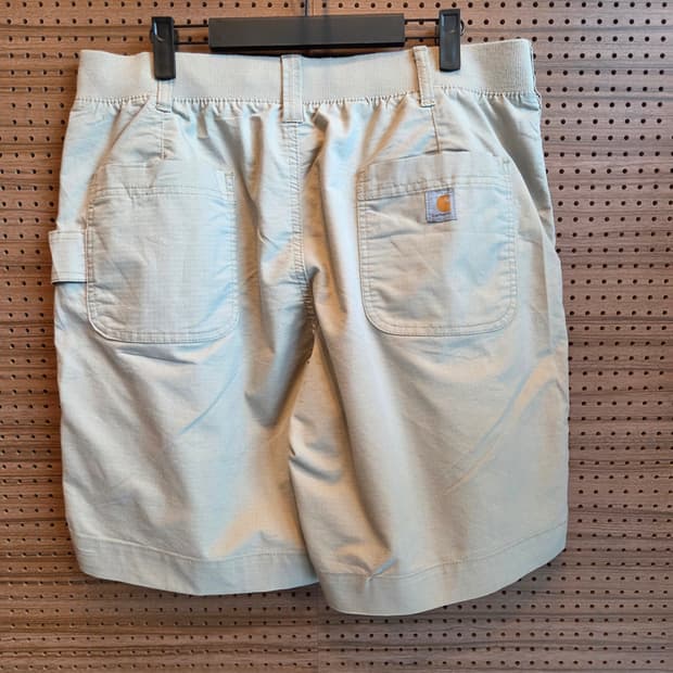 ​[민트급] 칼하트 여유로운 실루엣 립스탑 버뮤다 쇼츠 (샌드)
