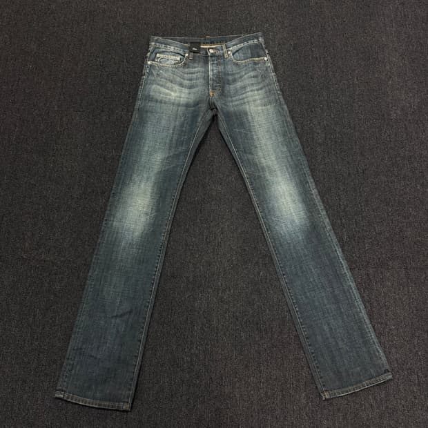 디올 워싱 데님 팬츠