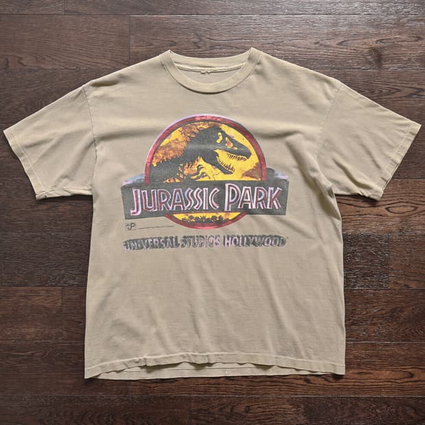 90s Jurassic Park 쥬라기 공원 빈티지 티셔츠