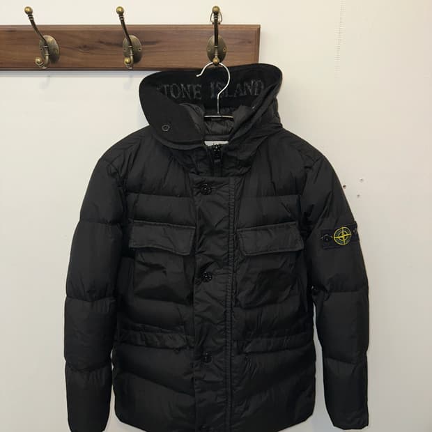 스톤아일랜드 크링클랩스 주니어 14 (덕다운 ) 패딩 44-55