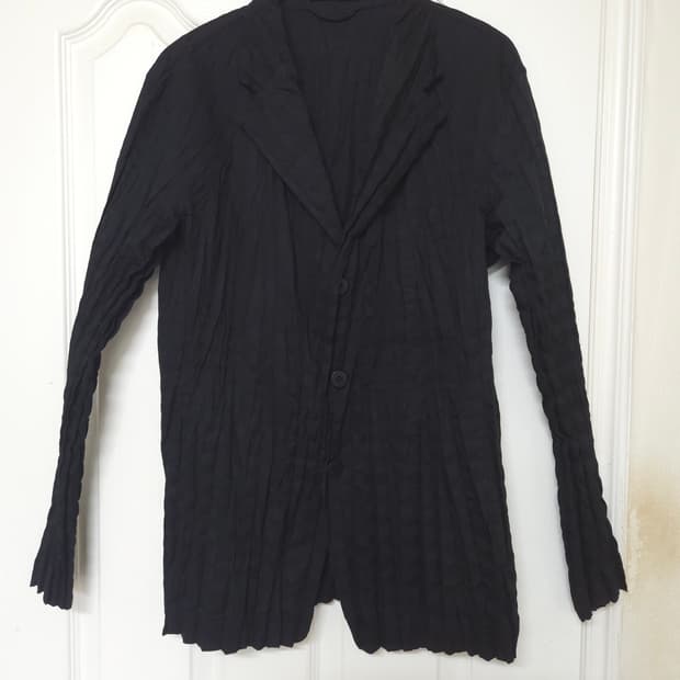 이세이 미야케 멘 주름 자켓