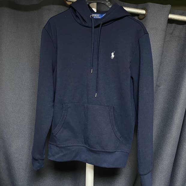폴로 랄프로렌 후드티 네이비 