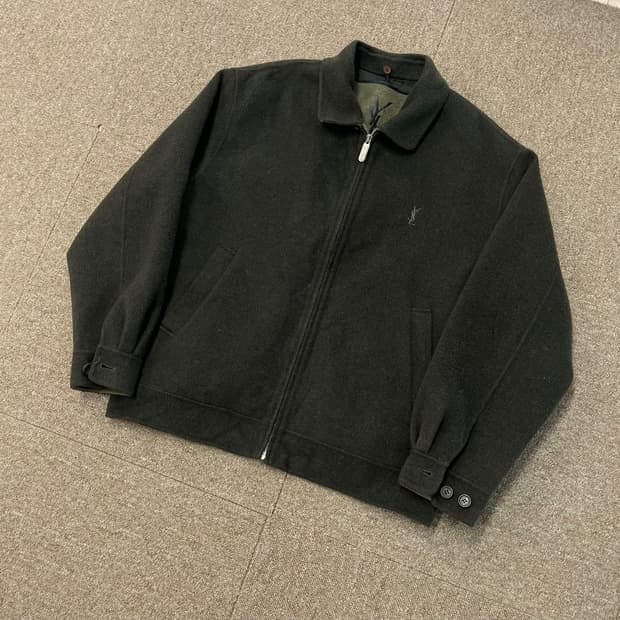 YSL 입생로랑 모직 븡우종 자켓