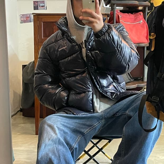 몽벨 유광 패딩 2XL (110)