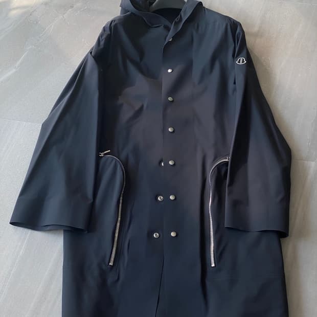 몽클레어 릭오웬스 레인코트