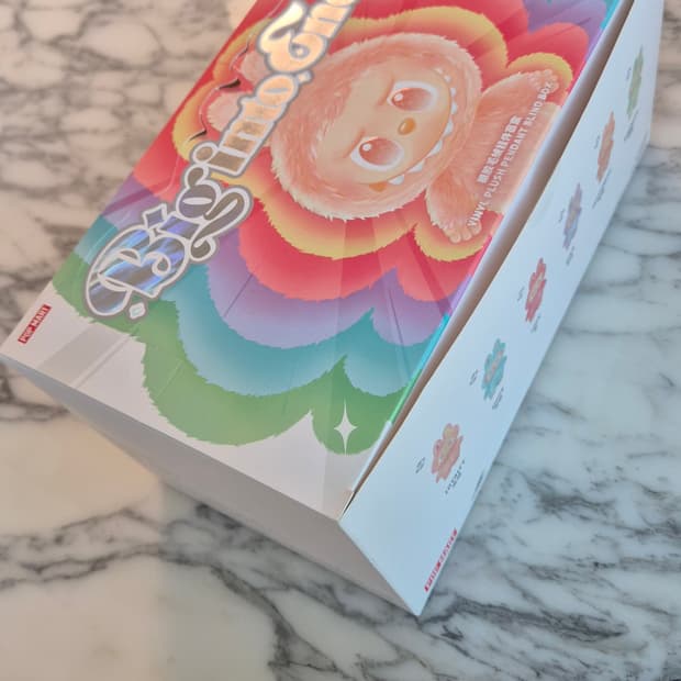 라부부 키링 하이라이트 빈 박스 6개짜리 개봉 팝마트