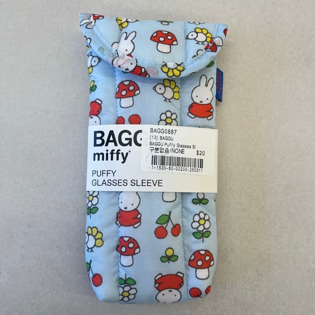 바쿠 BAGGU & 미피 퍼피 안경 슬리브