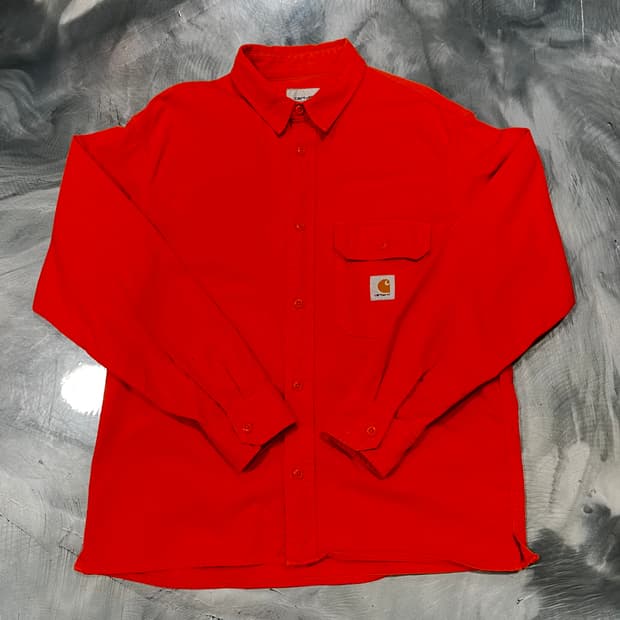 칼하트 헤비웨이트 워크웨어 셔츠 L