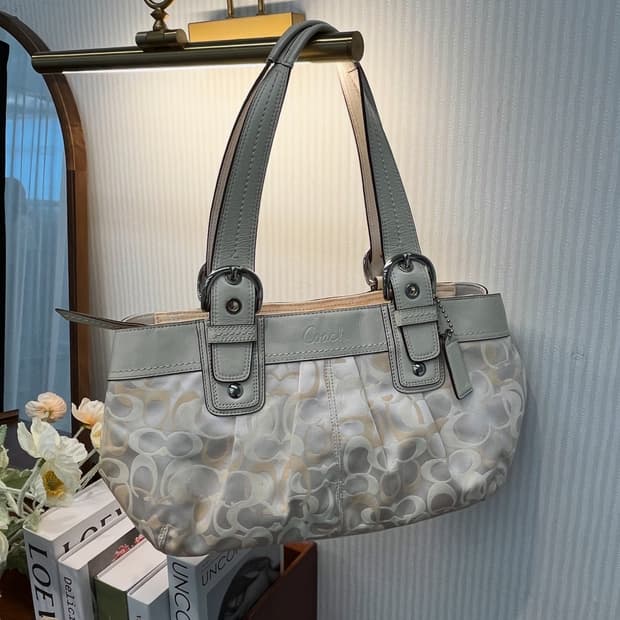 Coach White Bag