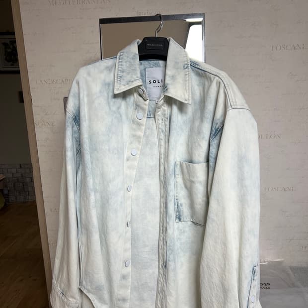 솔리드옴므 데님셔츠 판매합니다