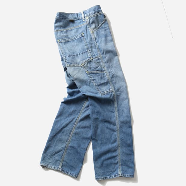 스투시 90s 데님 카펜더 팬츠