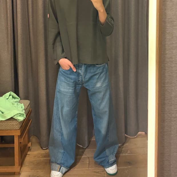 카브 엠트 롱슬리브 카키
