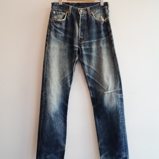 90s Levis 501 리바이스 빈티지 데님 (MADE IN USA)