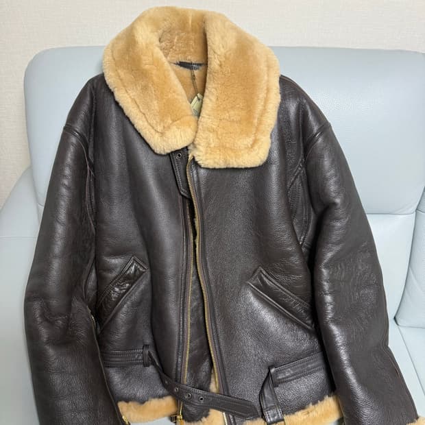 콕핏 USA R.A.F 무스탕 Z2109브라운 (44)