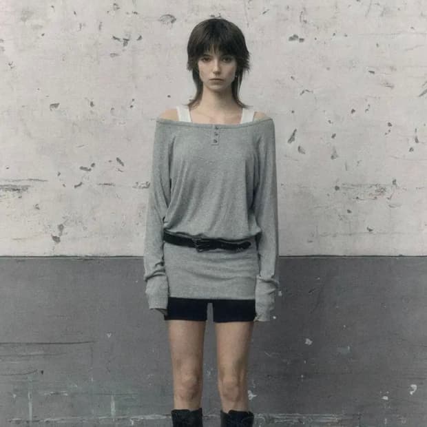 보헤미안서울 보트넥 원피스