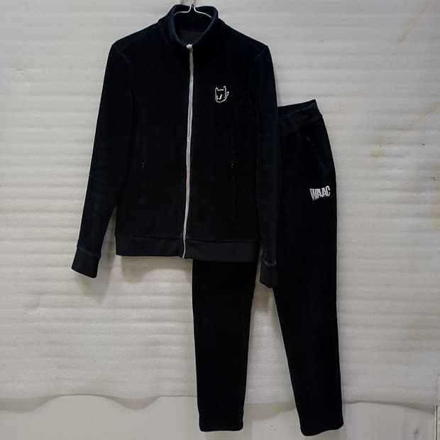 왁 골프 코듀로이 골덴 자켓 + 밴딩 바지 여성 XS 한벌 SET사랑봉봉