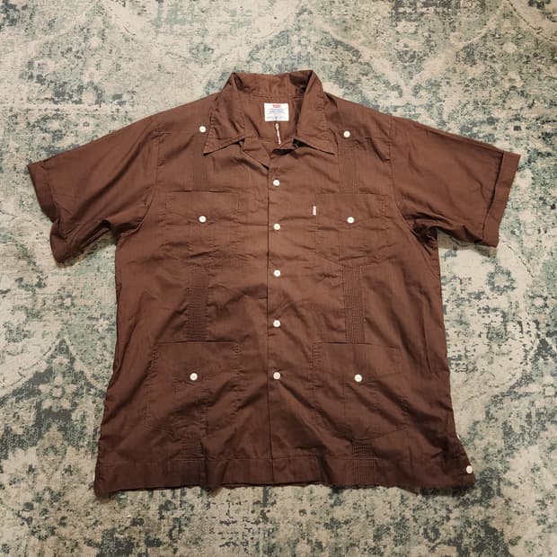 90s 제작 리바이스 하바나 셔츠