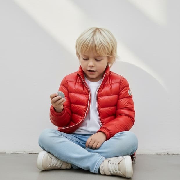 몽클레어 키즈 리겔 다운 경량패딩