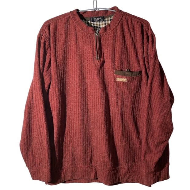 mc nine 반집업 니트