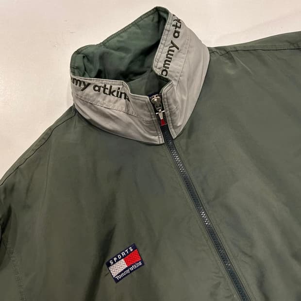 타미힐피거 올드스쿨 바람막이 자켓