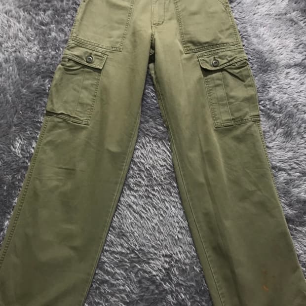 [[XS(60-68), 공용] 쇼트(SCHOTT) 빈티지 카고 팬츠