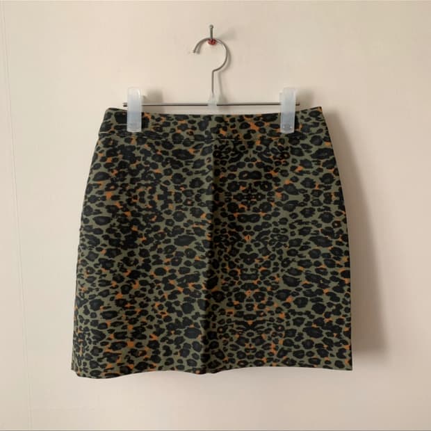 H&M 호피무늬 스커트 34