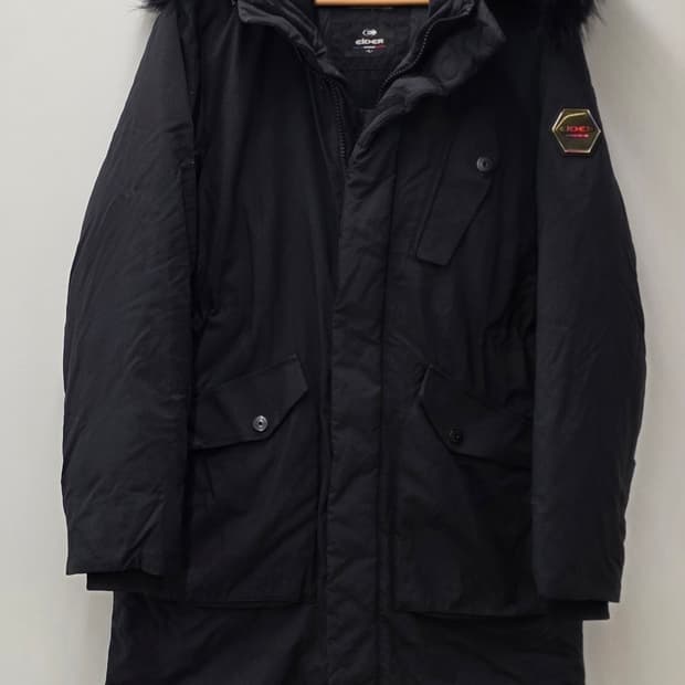 아이더 남자 구스다운 롱패딩.  싸이즈100 