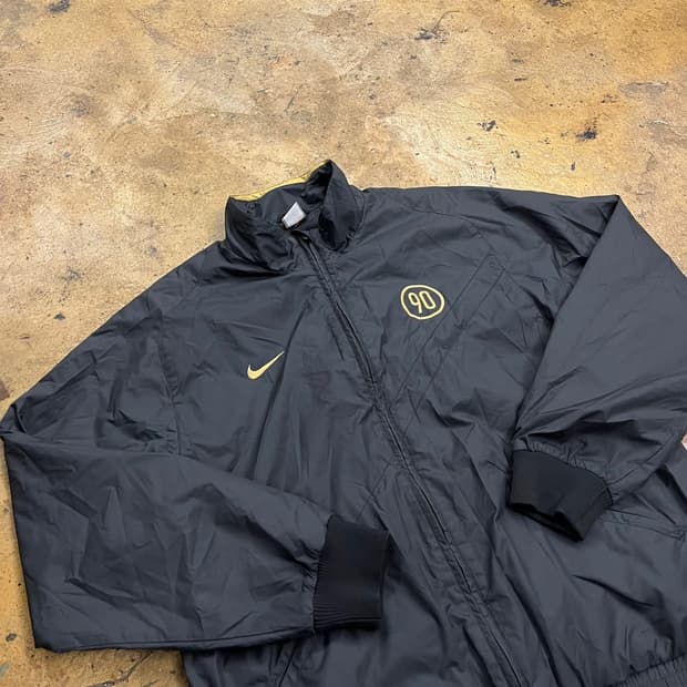 [정품/105,xl] 나이키 토탈90 검금 바람막이 자켓 b8