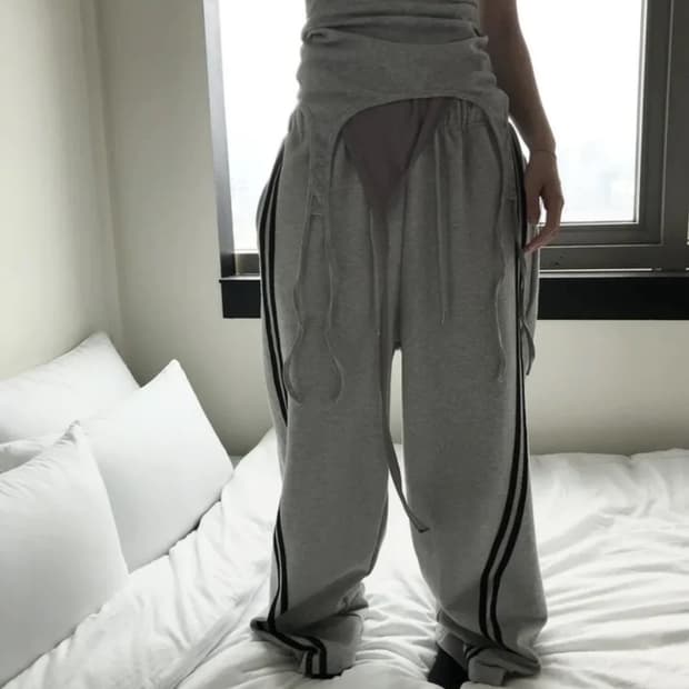 튜프티 line banding pants 