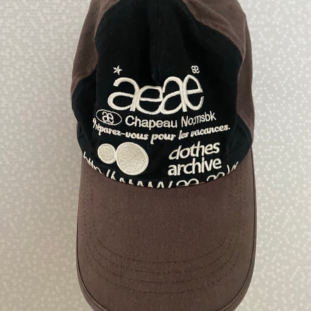 Aeae 웹 로고 볼캡
