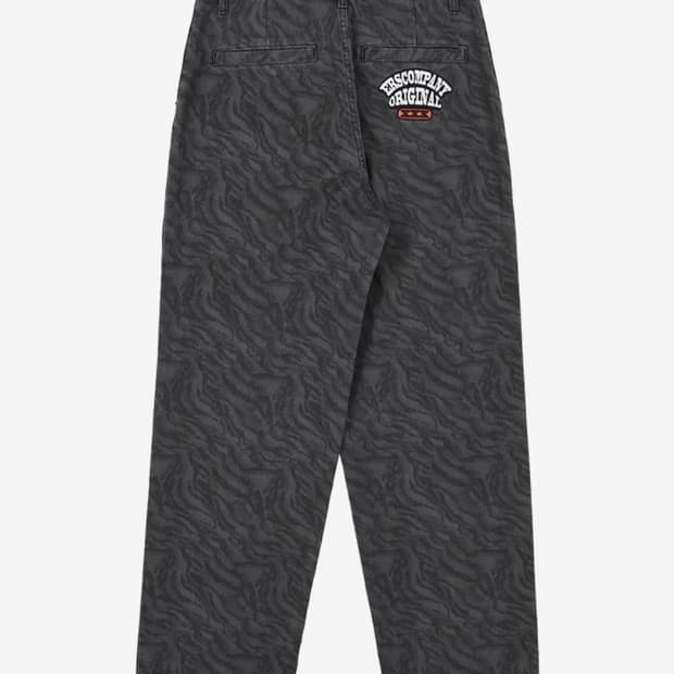 이알에스코 지브라 치노 팬츠_챠콜 3size