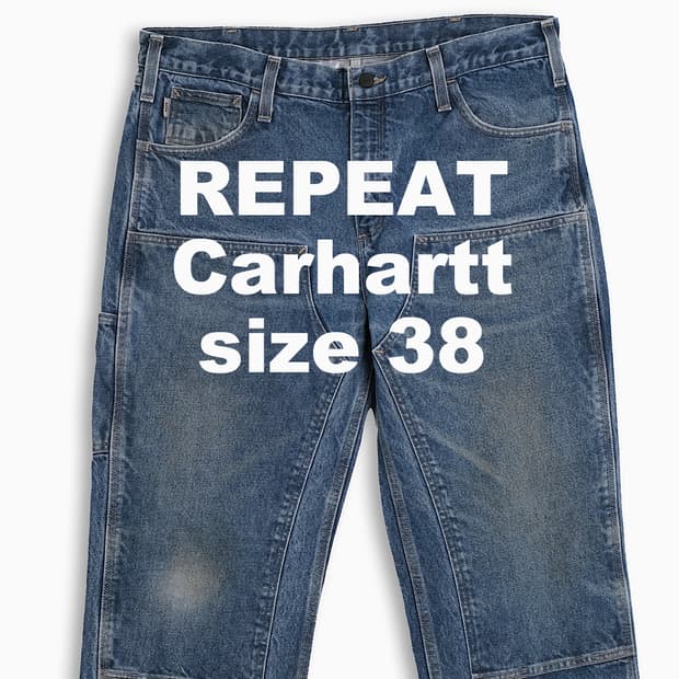 빈티지 칼하트 더블니 100170 38 인치 CH1703801